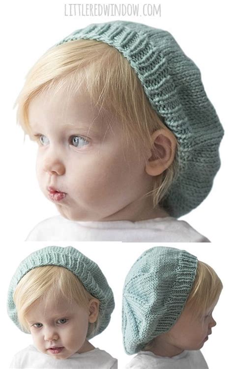 toddler beret|child's beret knitting pattern free.